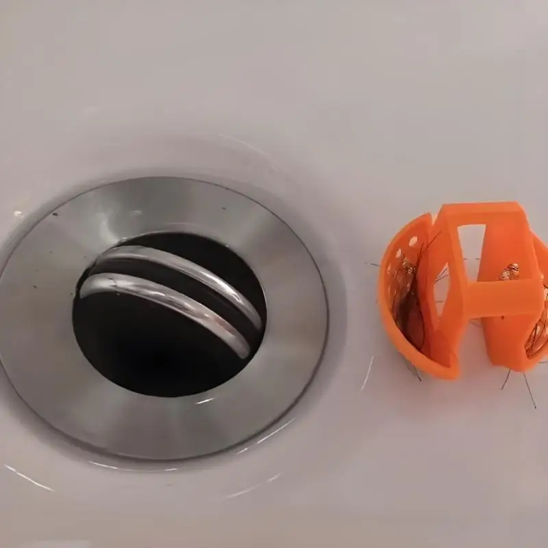 

New 5-piece Sink Filter, Wash Basin Stopper, Sink Filter, Drain Hole Trap, Bathroom Hair Collector, Sewer Deodorizing Cover