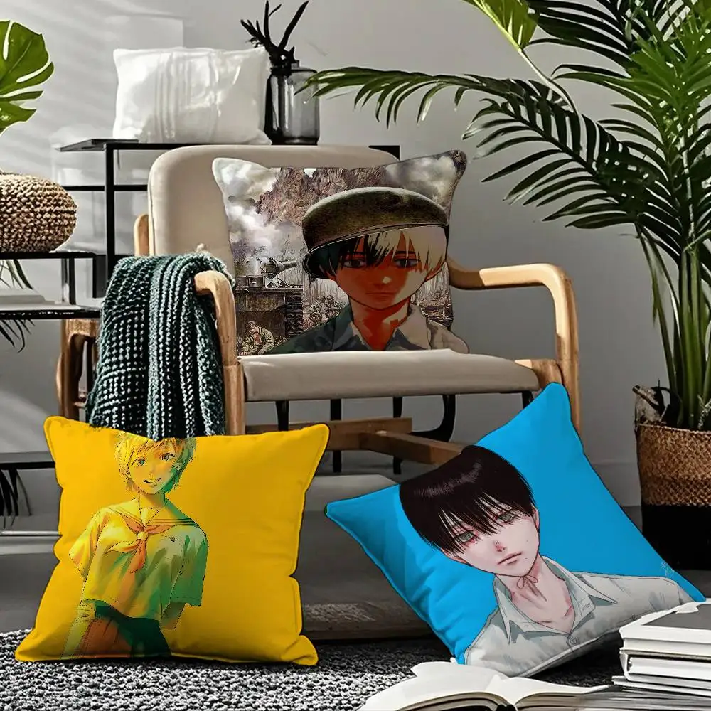 

The S-Summer Hikaru Died Anime Pillow Case Pattern Printed Pillowcase for Living Room Sofa Cushion Cover & Bedroom Decor