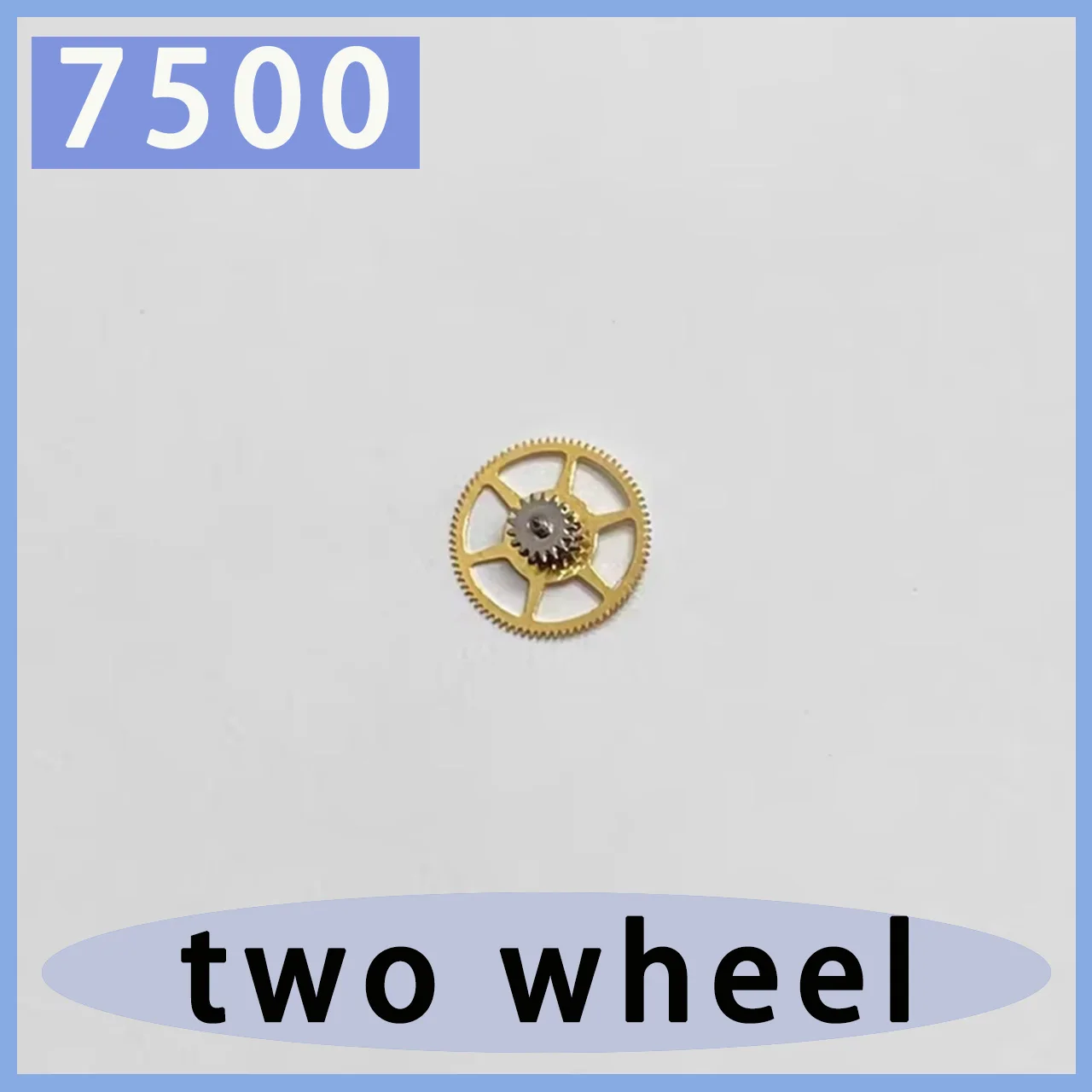 

Watch accessories suitable for 7500 movement two wheel repair parts