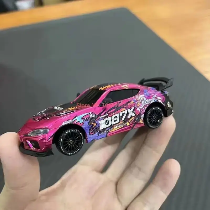 1:43 Supra 1087X RC Drift Car Diecast Metal Body Static Model
