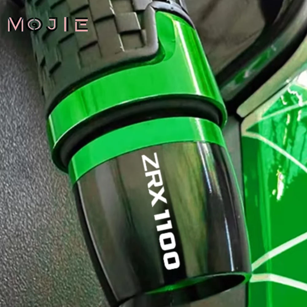 

FOR KAWASAKI ZRX1100 ZRX 1100 1999-2007 2008 Motorcycle Handle Bar End Handlebar Grips ends Cap Plug Slider Counterweight cover