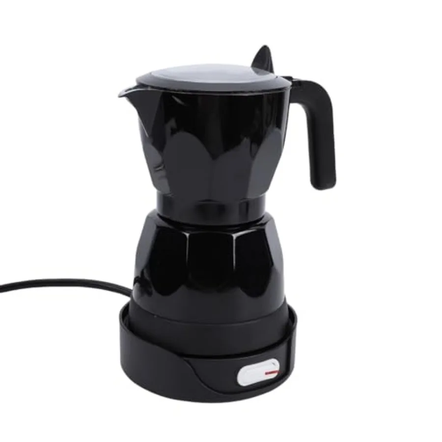 

Electric Espresso Coffee Maker 3 Cup Aluminum Italian Coffee Pot Electric mokas Pot Cuban Coffee Maker Portable Mocha Pot Espre