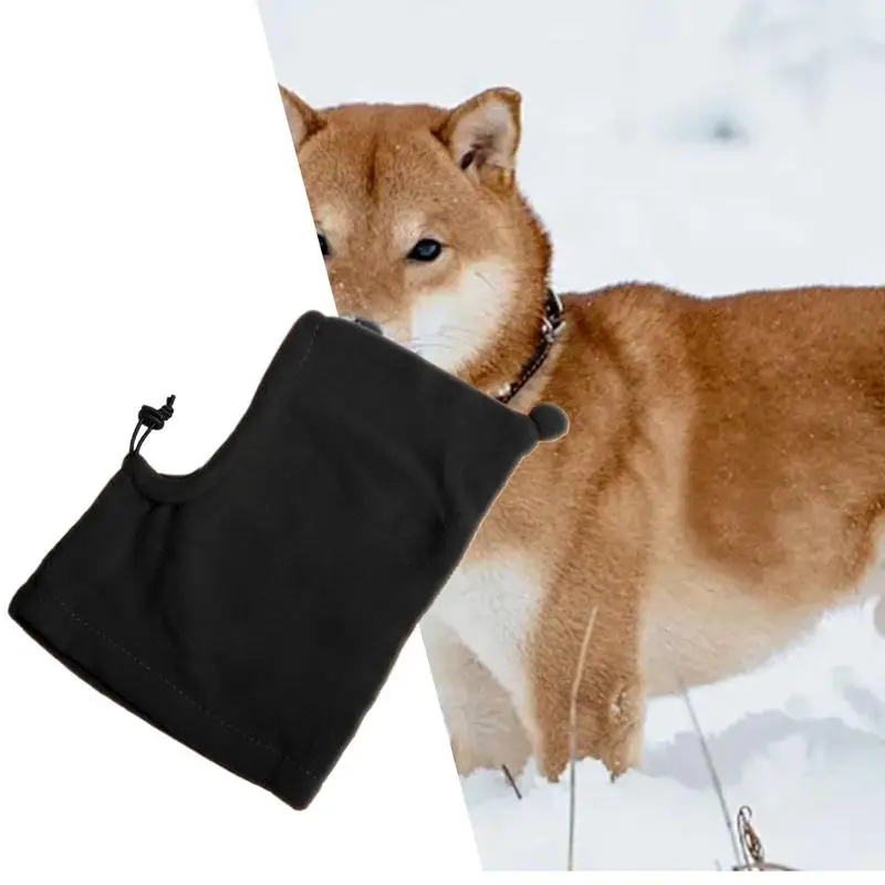 Capa de orelha para cachorro, outono e inverno, cachorrinho, quente, ajustável, envoltório de cabeça de cachorro, macio, inverno, chapéu de proteção para cães pequenos