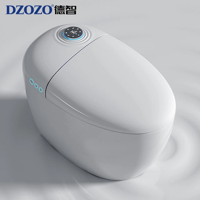 

durable luxury automatic cleaning one piece water closet bathroom heating seat smart toilet