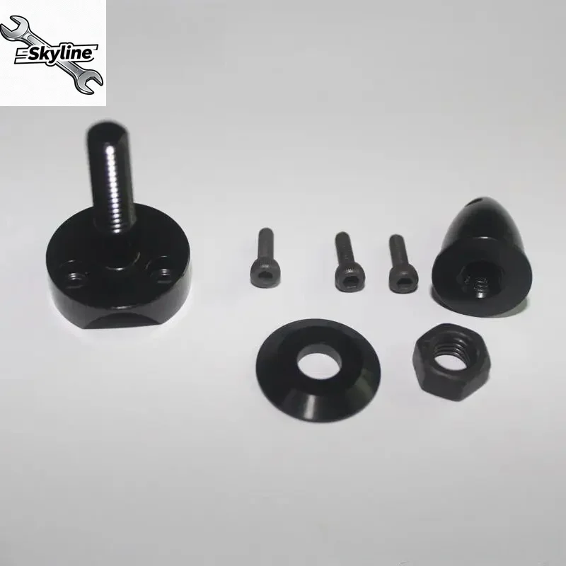 3pcs RC Airplane Brushless Motor Shaft Propeller Adaptor Spinner CW or CCW Part for Sunnysky II X2814 X2820 Motor DIY Models