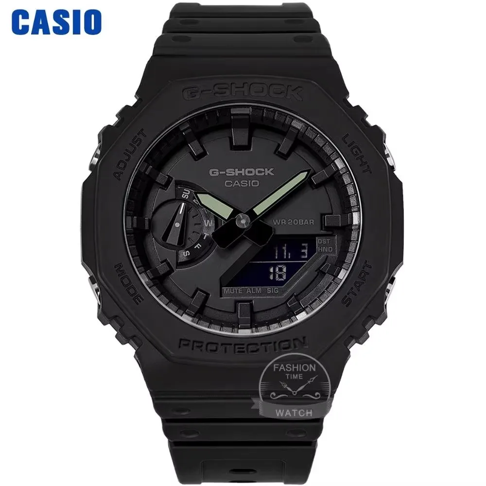 Casio Horloge heren g shock Ultradunne klok Sport 200m Waterdichte horloges LED relogio digitaal horloge GA-2100-serie