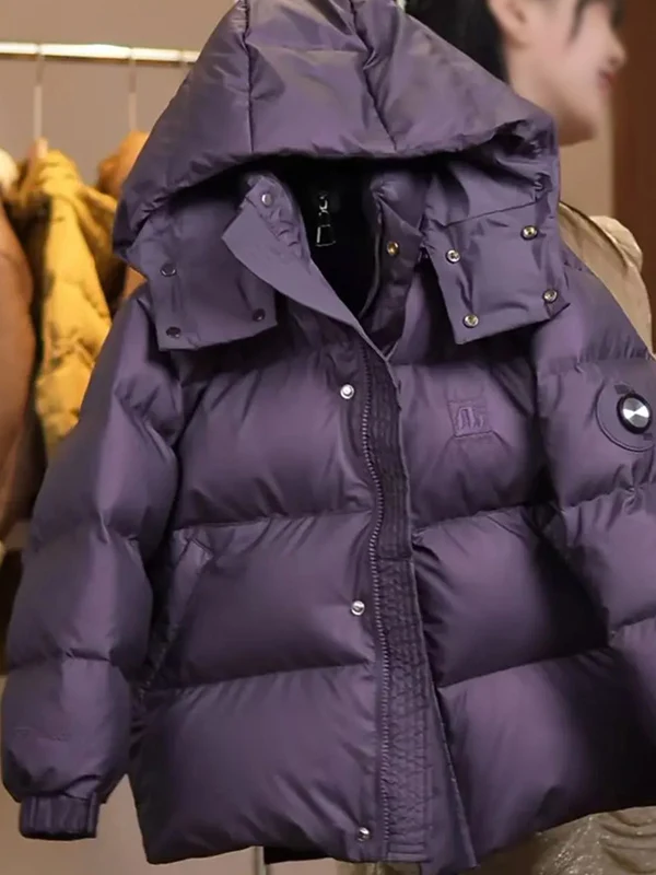 

Зимнее хлопковое джетовое пальто на молнии для мальчиков, теплое хлопковое пальто на пуху, повседневное корейское детское верхнее белье с капюшоном, длинное длинное пальто...