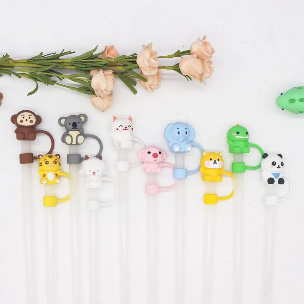 Cup Accessories Silicone Straw Plug Dust-proof Reusable Drin