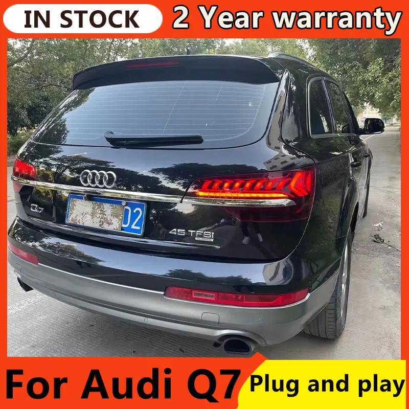 

LED Taillight For Audi Q7 2006-2015 LED Auto Taillight Assembly Upgrade 2022 Newest Design Dynamic Signal Lamp Tool Accessories