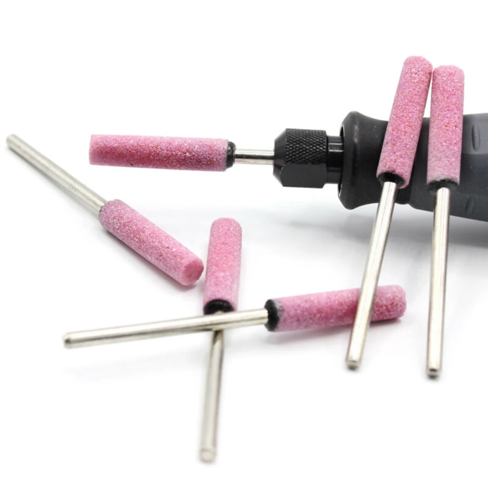 Вращающийся инструмент, шлифовальное сверло, высокая твердость, высокое качество, полировальный камень для металла, хвостовик 3 мм, 6 шт., керамика, горячая распродажа