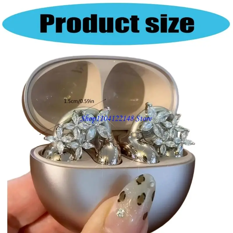 P9fa cá nhân hóa nghe kim loại clip nhanh chóng cài đặt phụ kiện trang trí nghe DIY