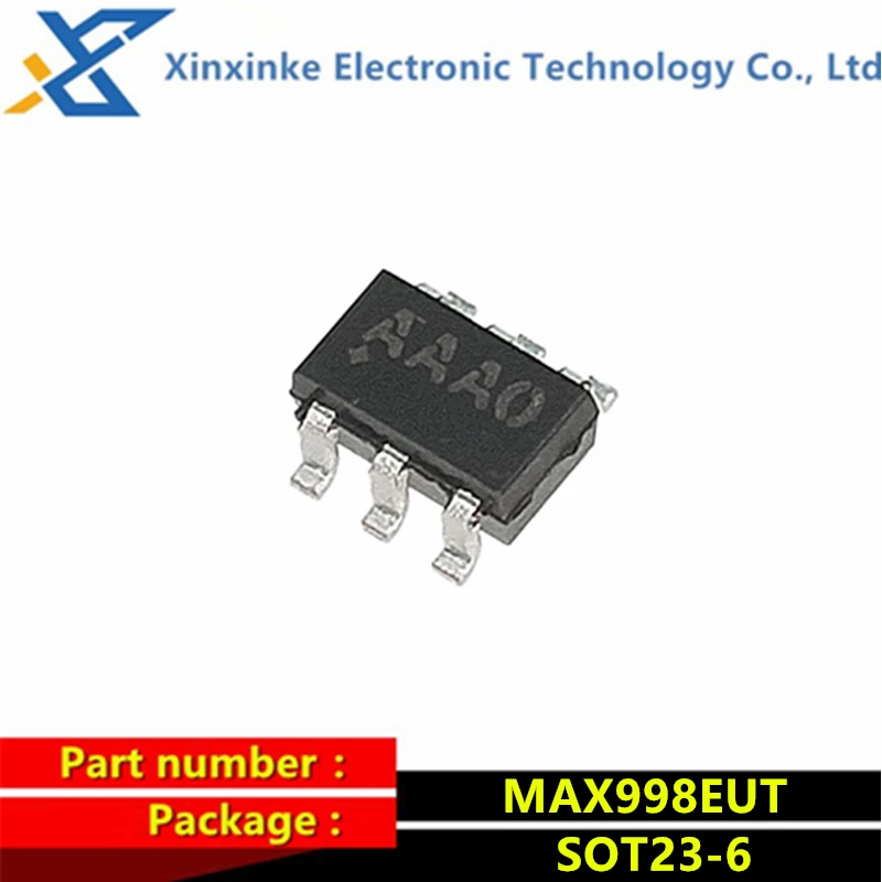 

10PCS MAX998EUT MAX998EUT+ SOT23-6 AAAO Operational Amplifier IC Amplifier Chip