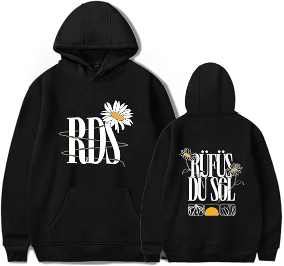 Rufus Du Sol Hoodie RDS Merch for Men and Women Casual Fans Pullover Sweatshirt Long Sleeve Tops
