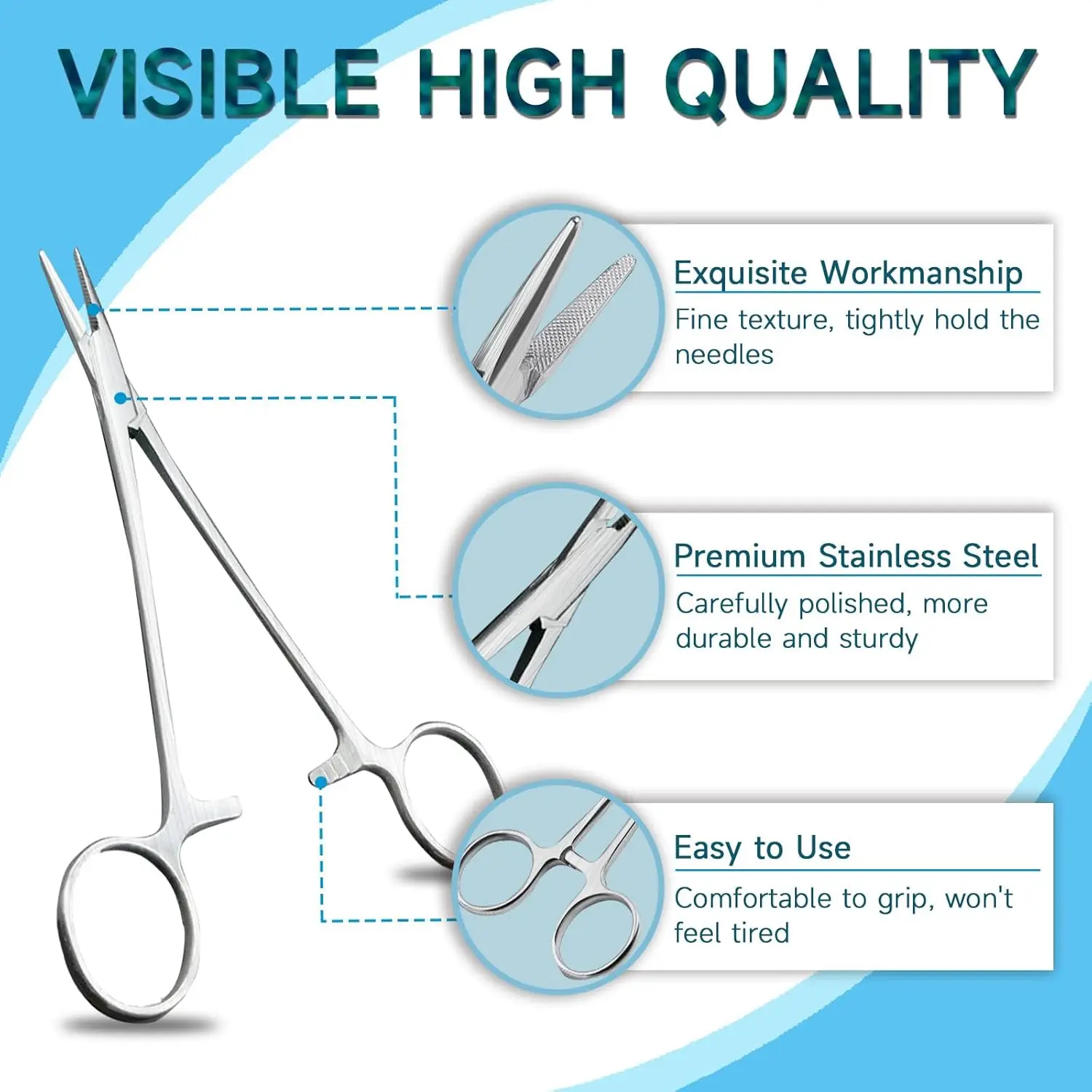 4/3/2/1Set Medical Students Suture Practice Kit Surgical Training with Skin Pad Model Tool Set Educational Teaching Equipment