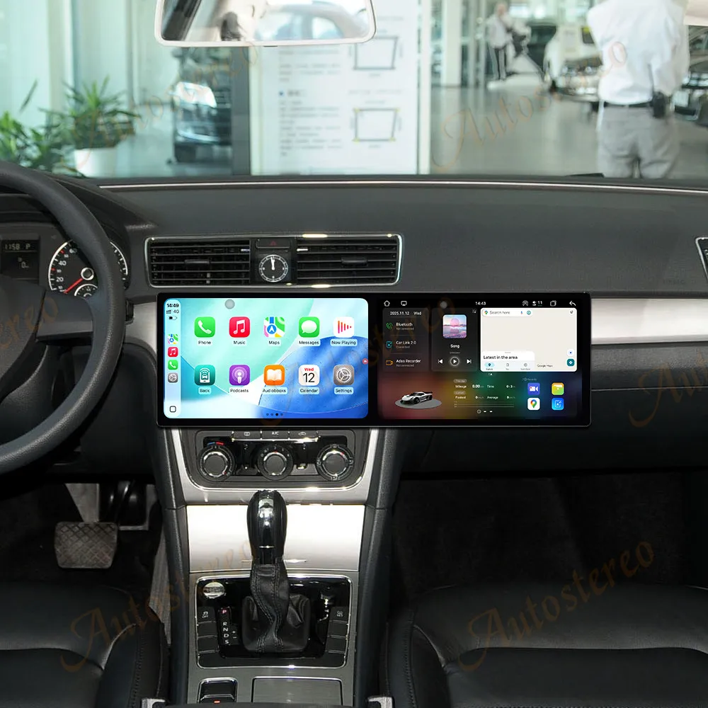 Dual 9.1 inch Screen Car GPS Android 15 Navigation For BMW 3 Series F30 F31 2013-2017 NBT Multimedia Player Car Radio Auto Head