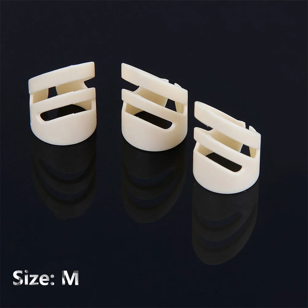 

5 Pcs Ring Finger Cover Bass Guitar Picks for Acoustic Ballad Metal Electric Beginners Thumb