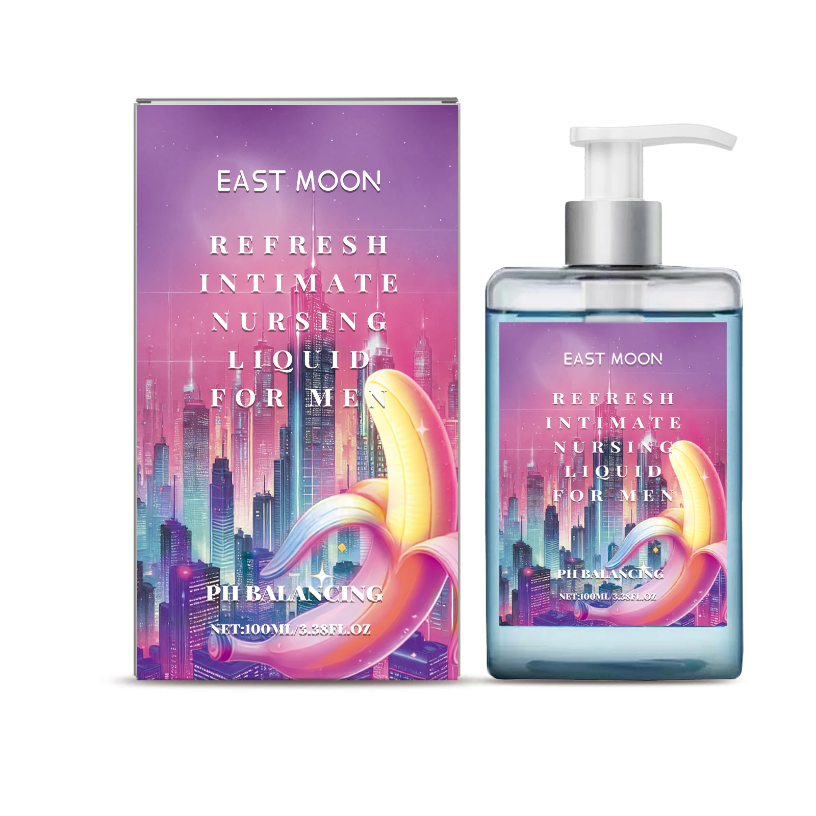 Men Private Area Care Shower Gel Deep Cleansing Relieve Discomfort Remove Melanin Exfoliate Lasting Nourish Shower Gel