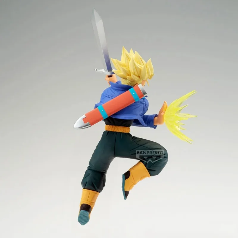 Original Bandai BANPRESTO GxMateria Dragon Ball Z Future Trunks SSJ In Stock Doll Model Collection Series Anime Figure WY view 5