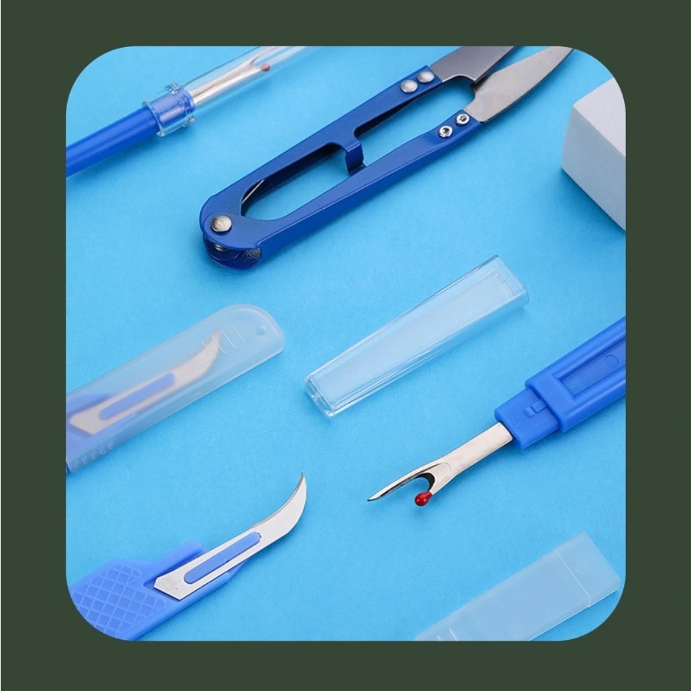 

1/2/3/5 Pcs Sewing Thread Removal Tools Kit with Stitch Remover and Scissors for Handmade Crafts Quilting and Sewing Repair