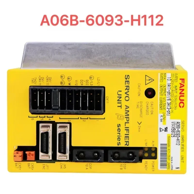 

A06B-6093-H112 Fanuc Servo Amplifier Drive for CNC System Machine