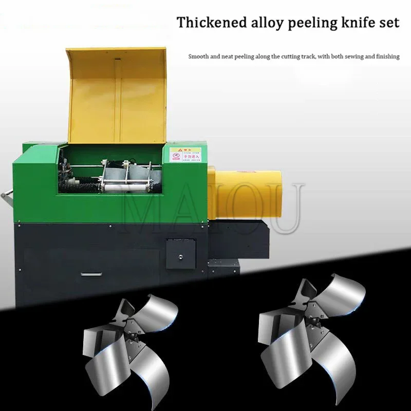 Commerical Automatic Electric Sugar Cane Peel Removing Machine Skin Sugarcane Peeler Machine