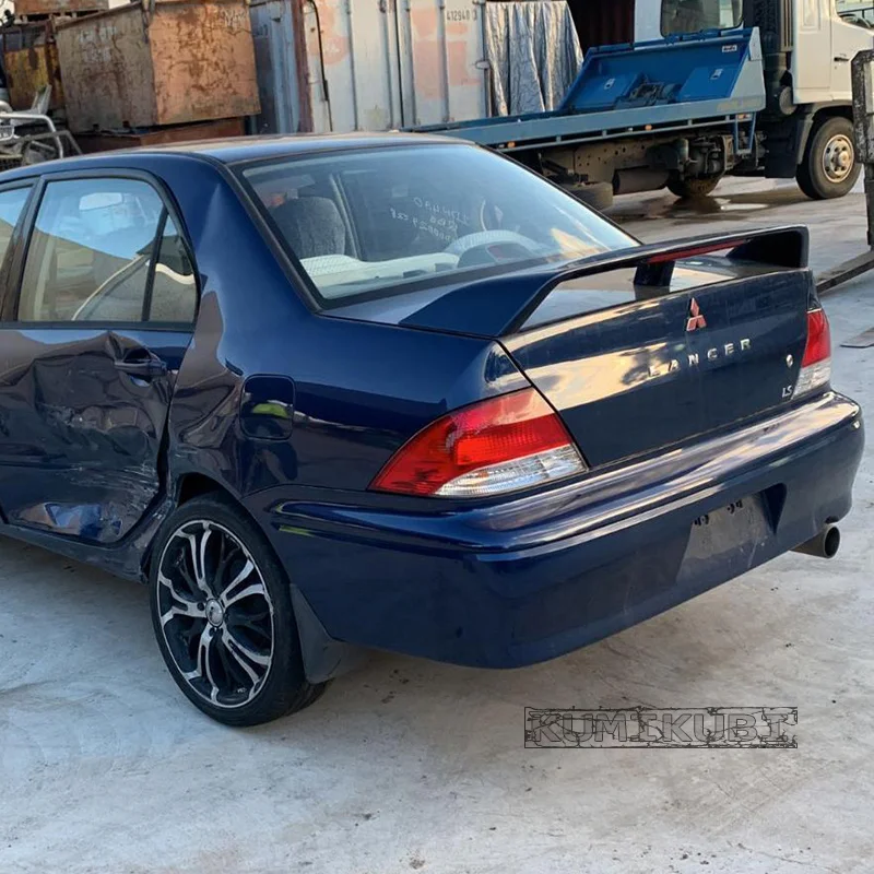 Glossy Black Spoiler Wing For 202-2008 Mitsubishi Lancer Spoiler Top Wings Black Lip Body Kit Car Accessories Upgrade