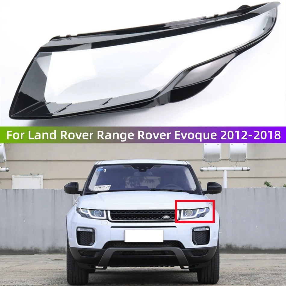 

For Land Rover Range Rover Evoque 2012 2013 2014 2015 2016 2017 2018 Accessories Car Transparent PC Material Lights Cover