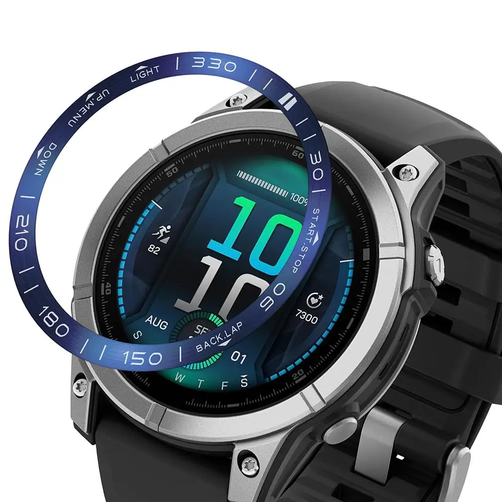 For Garmin Fenix 8 47/51mm Scale Metal Bezel Anti Scratch Protection Steel Dial Frame Circle Protective Case Cover - Image 4