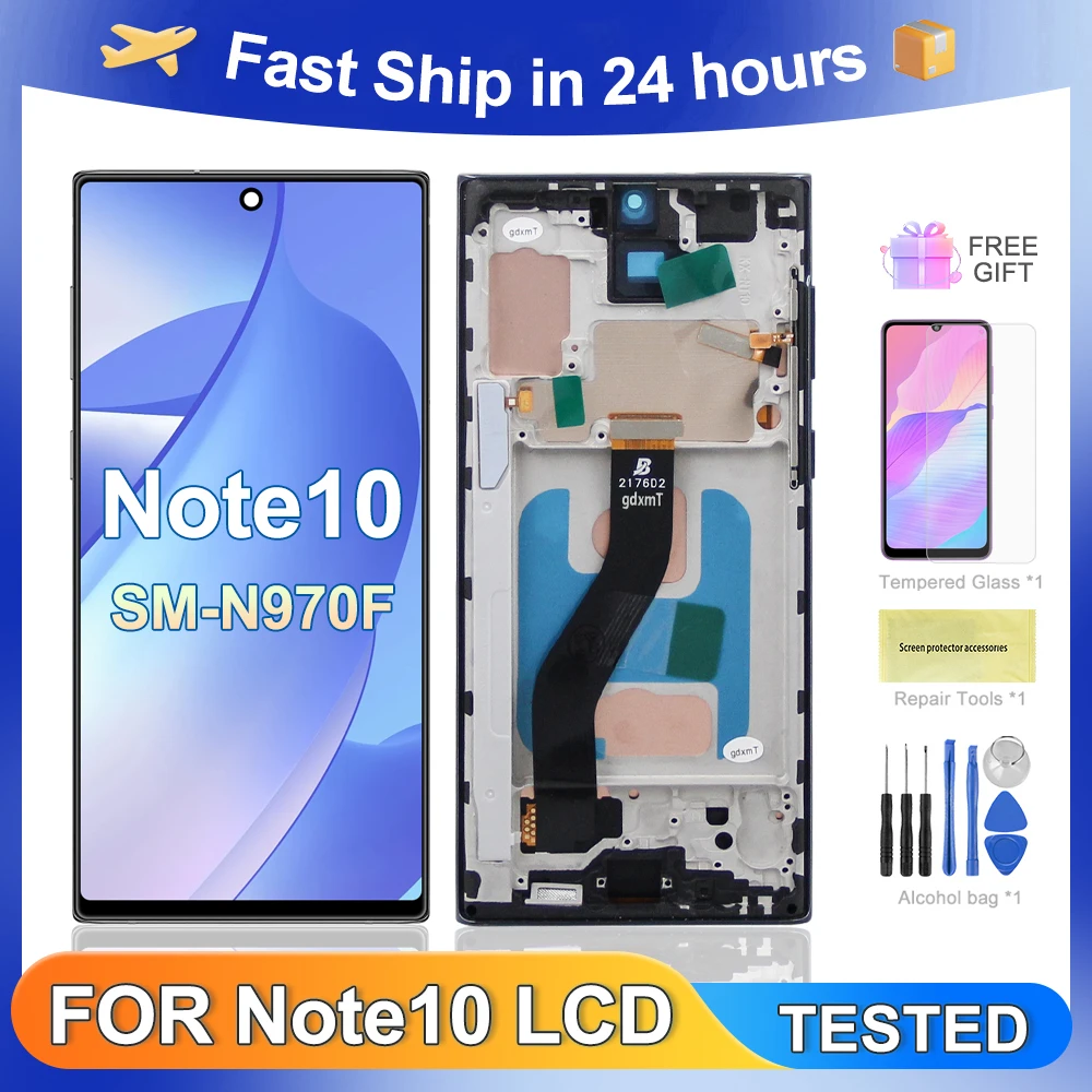 مراجعة تفصيلية لشاشة LCD لجهاز Samsung Galaxy Note 10 N970U