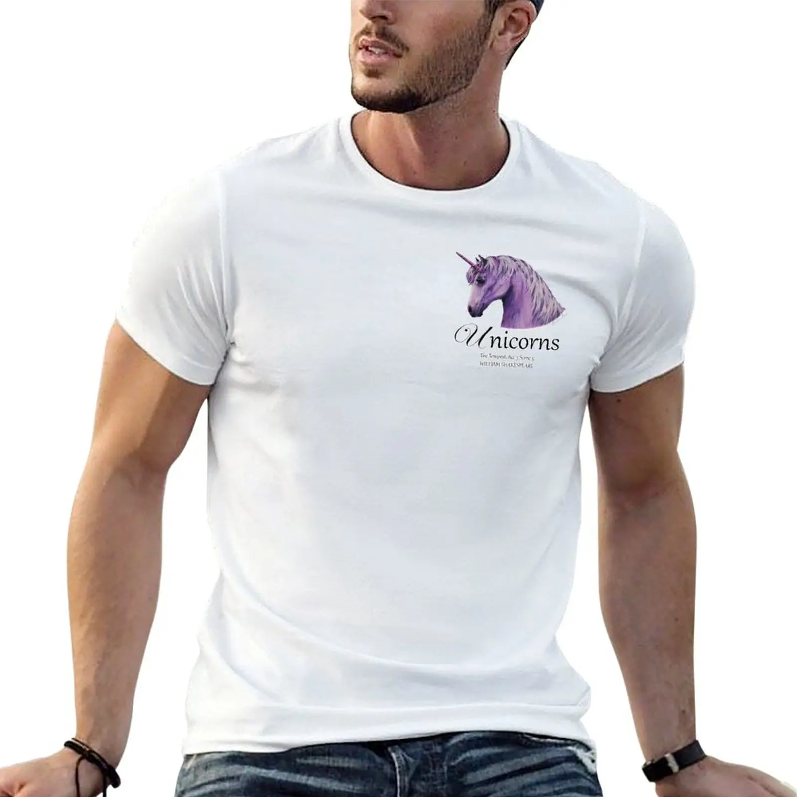

Now I will believe that there are Unicorns T-Shirt man t shirts for men essential t shirt T-Shirt