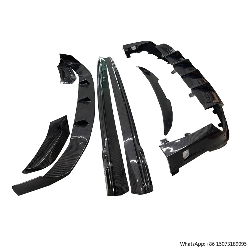 

Комплект обвеса AC Style из карбона: передний и задний диффузор, сплиттер, боковые пороги, спойлер для X6 G06 2020-2023