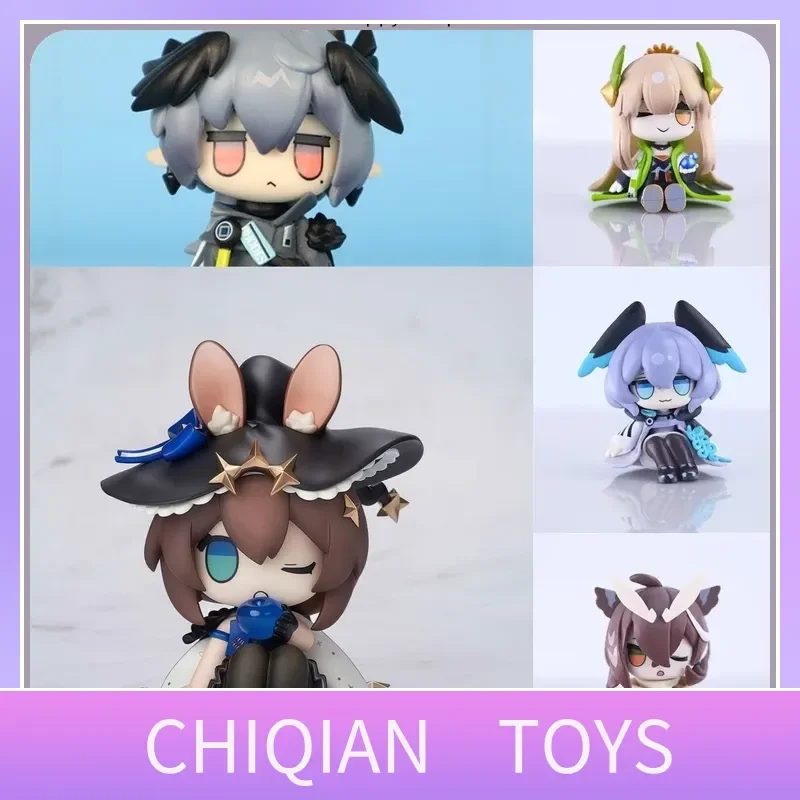 ​ ​ Arknights Chibi-Version Super Deformierte Sitzende PVC Anime-Figur Statue Desktop-Dekoration Geschenk Sammlerstück ​