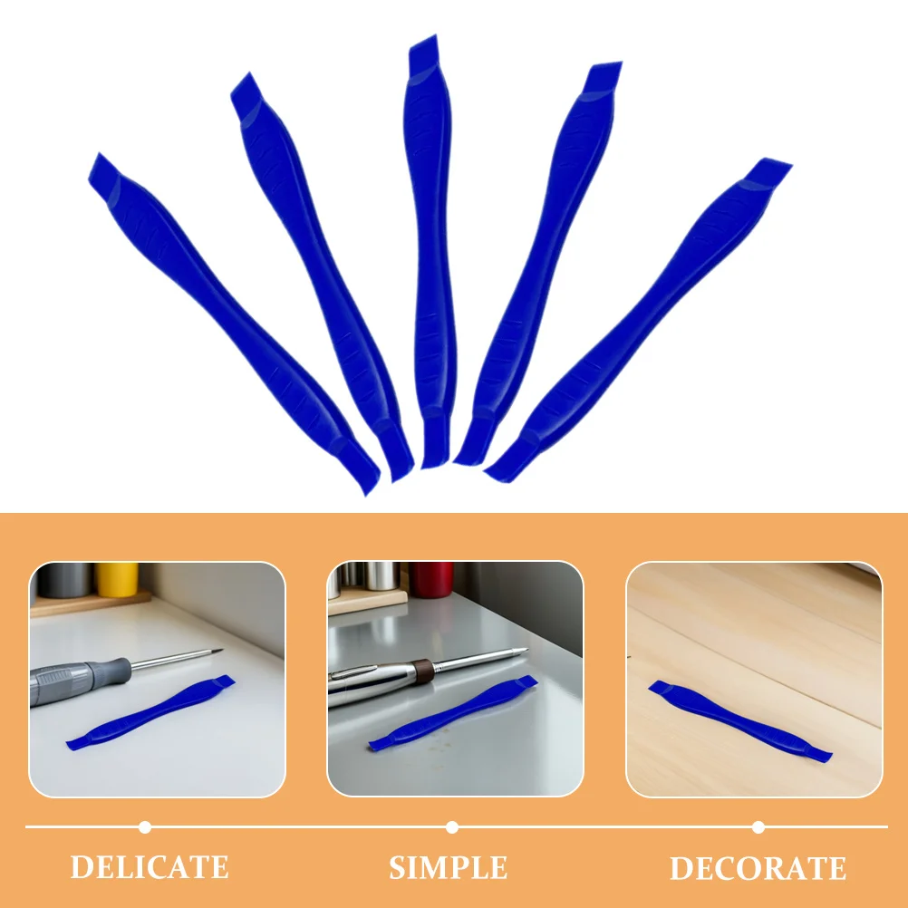 مجموعة أدوات تفكيك لإصلاح الهاتف 10 قطع من قضبان رفع بلاستيكية لفتح مكشطة صيانة الكمبيوتر اللوحي #3