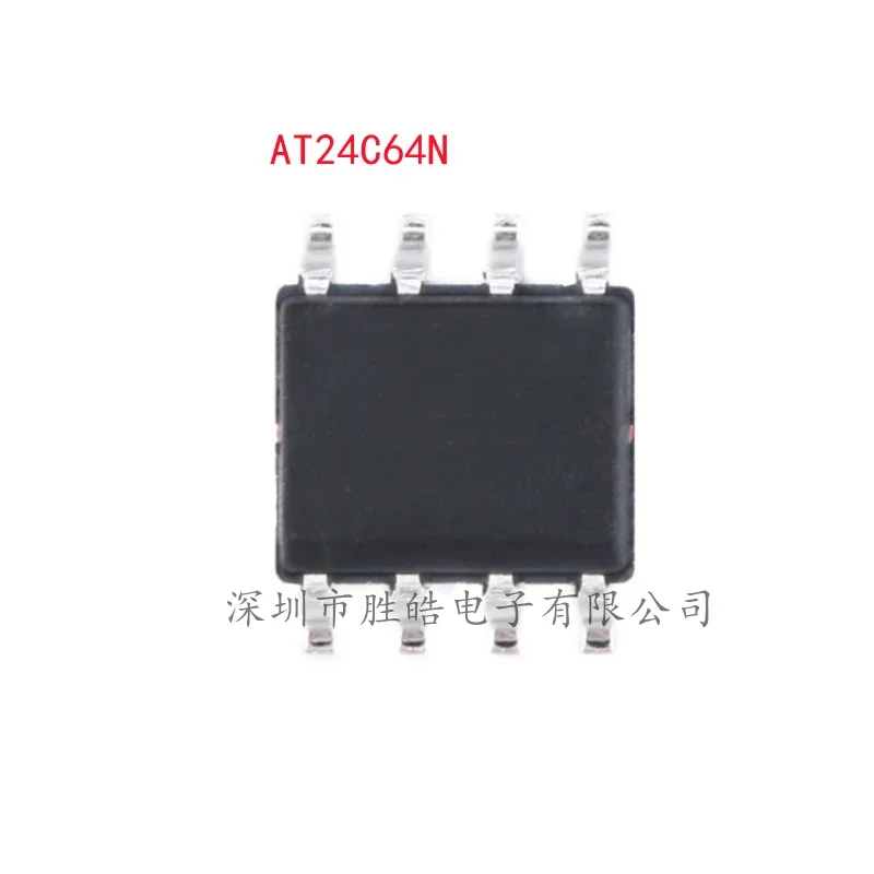 

(10PCS) NEW AT24C64N AT24C64 AT24C64AN AT24C64BN SOP-8 Patch 8 Feet Integrated Circuit