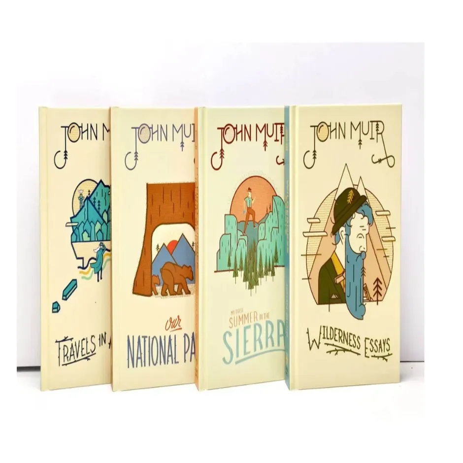 English Storybook For Hardcover Wilderness Collection 4 Boxed Wilderness John Muir