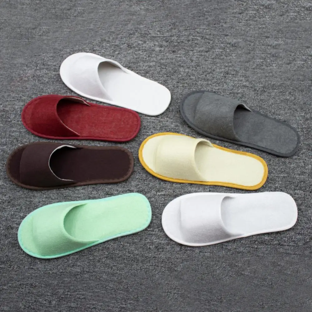 Outdoors Disposable Slippers Men Women Travel Business Trip Hotel Portable Folding Slippers Home Guest Slipper Homestay Unisex