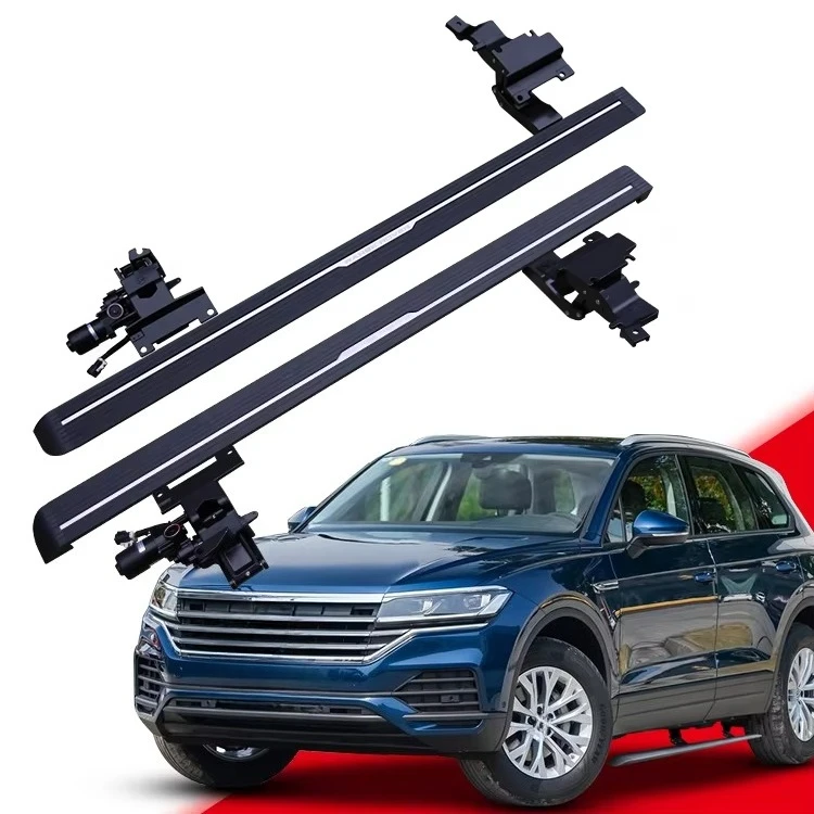 Automatic OEM Plastic Side Step for VW Touareg 2012-2021 Waterproof Electric Running Board with Power Feature