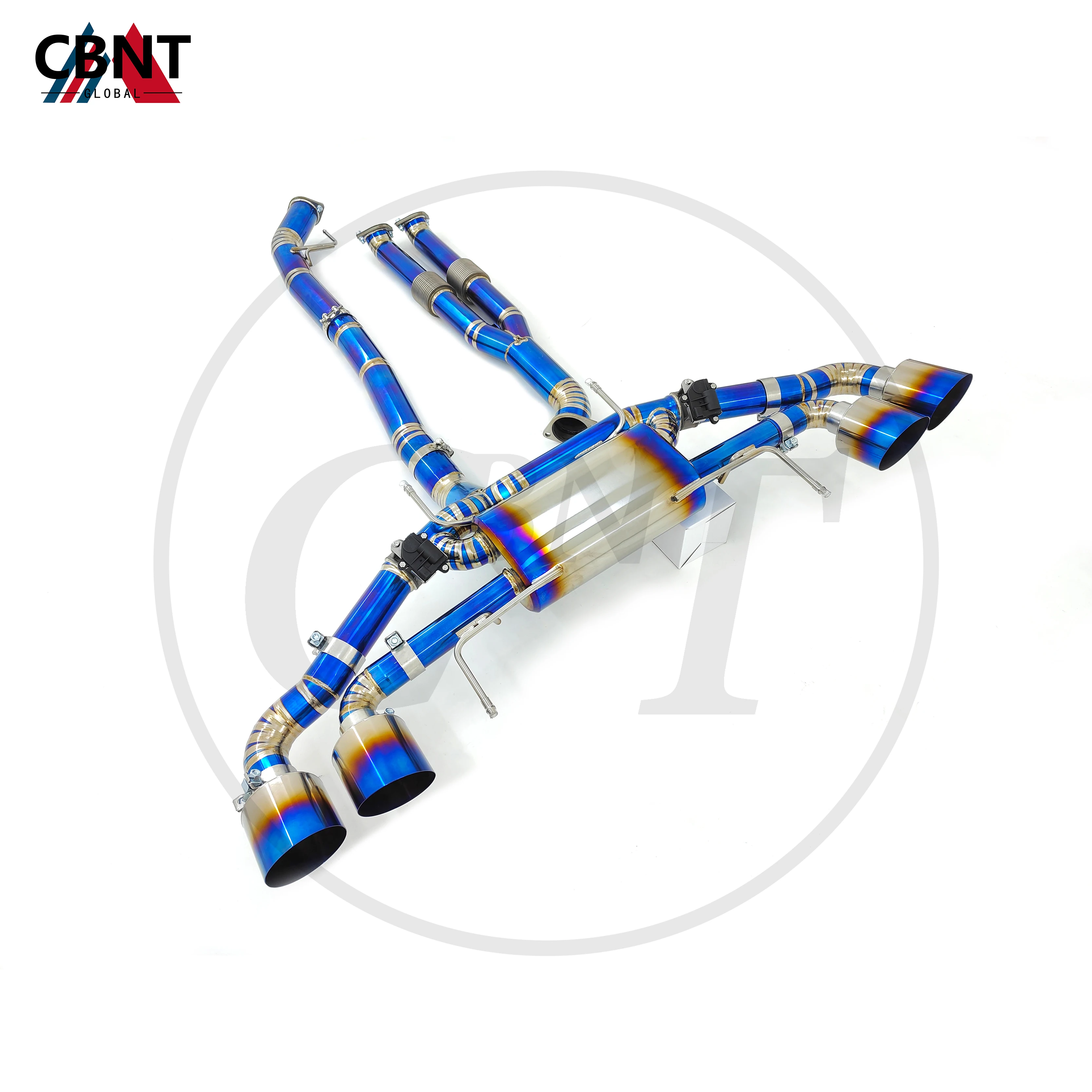 CBNT for Nissan GTR R35 3.8T V6 Exhaust 