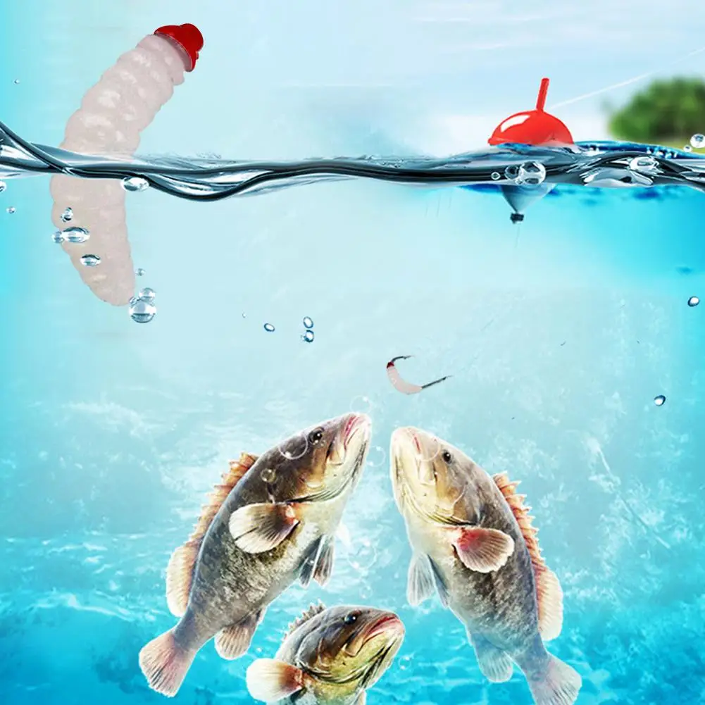 PVC Artificial Wobbler Soft Bait Luminous 2cm 0.4g Fishing Bait Lure for Ocean Beach Gear Mixed Supplies Accessories Set