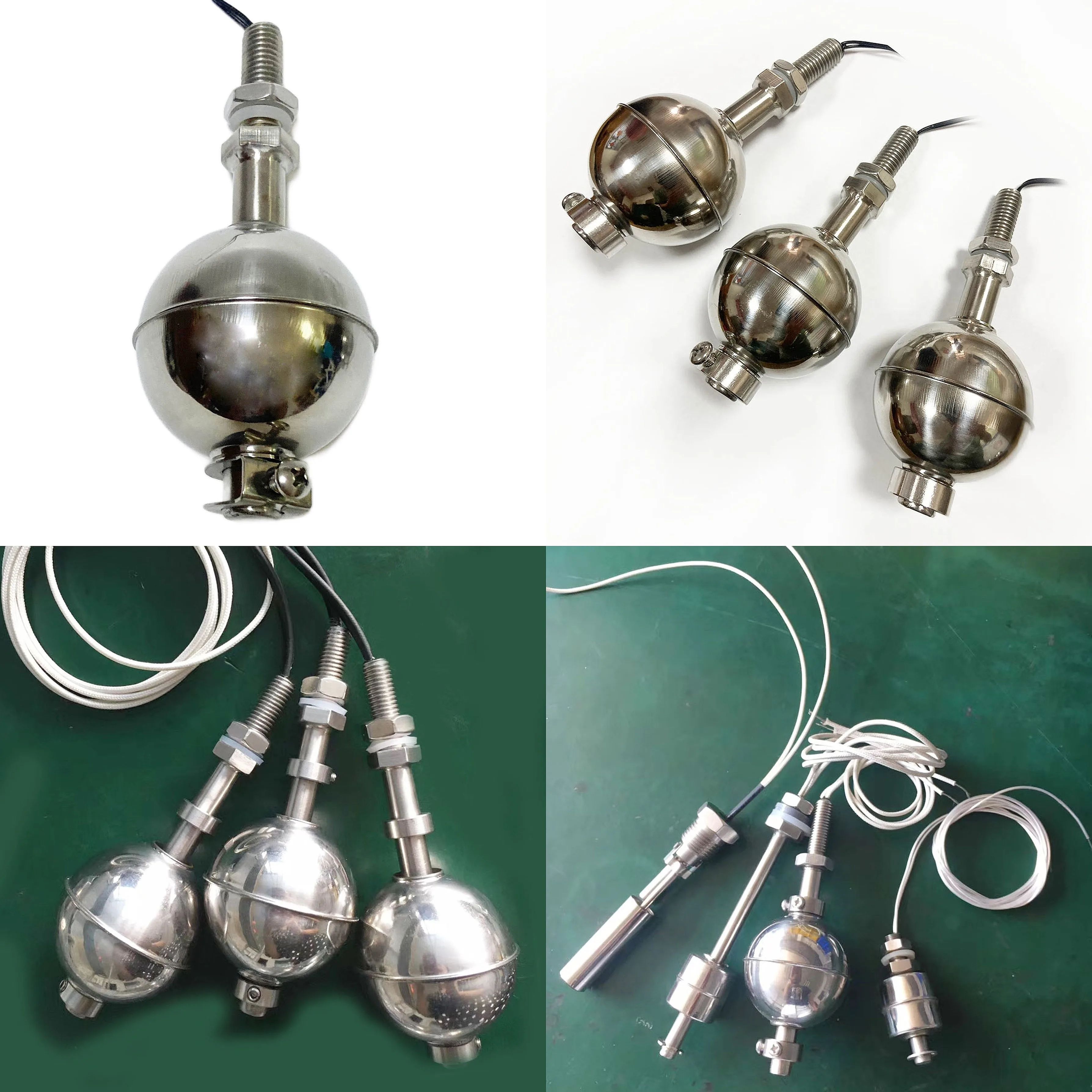 Mini Float Level‑Switch SUS304 SS316 Stainless‑Steel Water‑Tank Liquid‑Level Sensor for Industrial Equipment