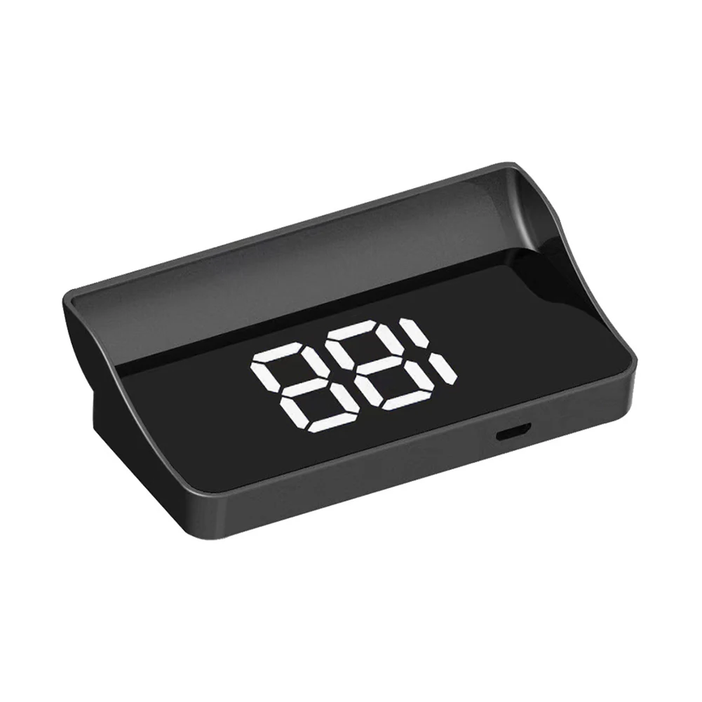 New Hud Head-up Display GPS Speedometer Speed Display KMH (white KMH) Suitable For All Cars, Buses, Trucks, Bikes, Scooters...