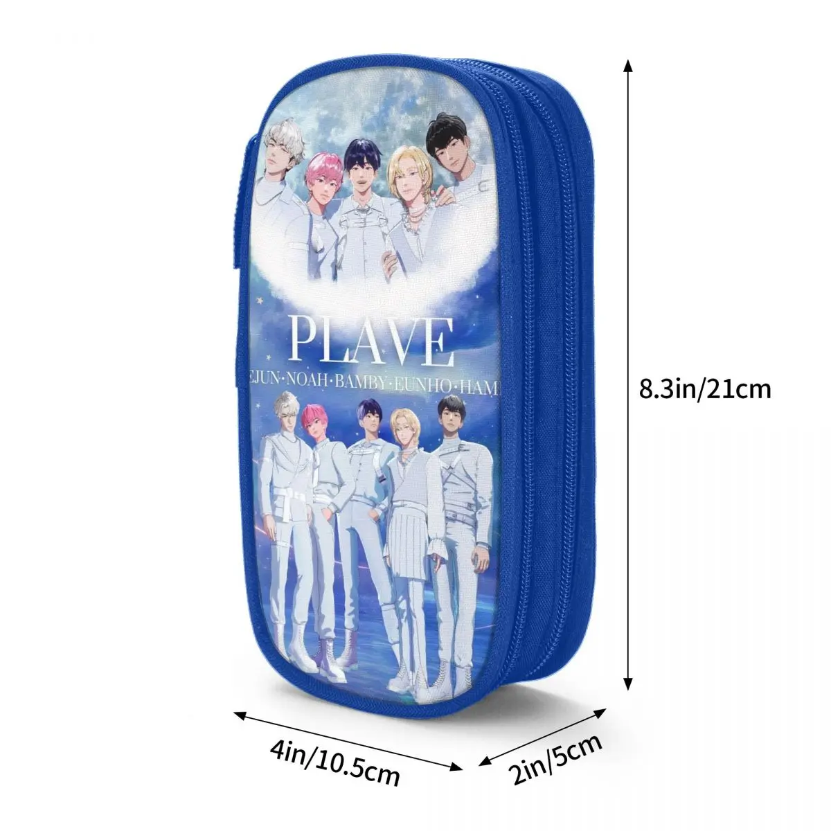 Imagem -06 - Kpop Noah Bambu Lápis Cases Eunho Pen Box Bolsa para Estudantes Escola Cosméticos Lápis Grande Capacidade Kpop Eunho