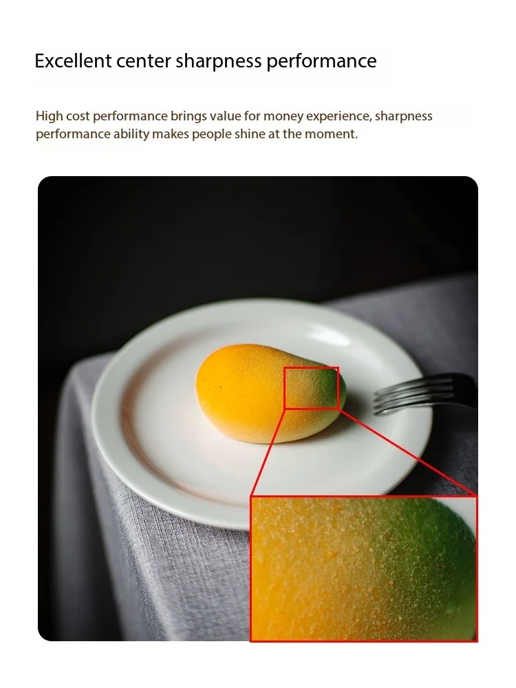 SGimage 50mm F1.4 Camera Lens APS-C Large Aperture Standard Prime For Sony E Fuji X Canon EF-M/RF Nikon Z M43 L Mount Cameras