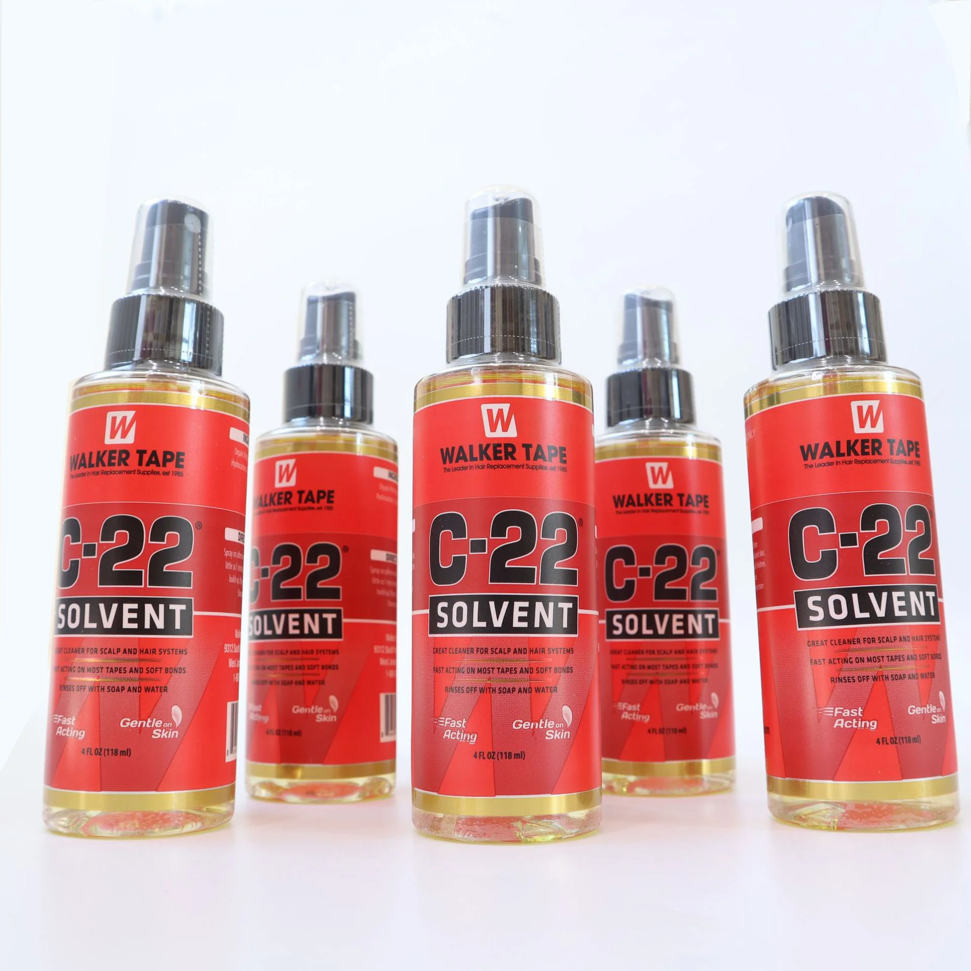 

Walker Tape C-22 Solvent Spray Remover for Lace Wigs Toupee Adhesive Removers Wig Glue Remover Hair Extension Remover for Tape