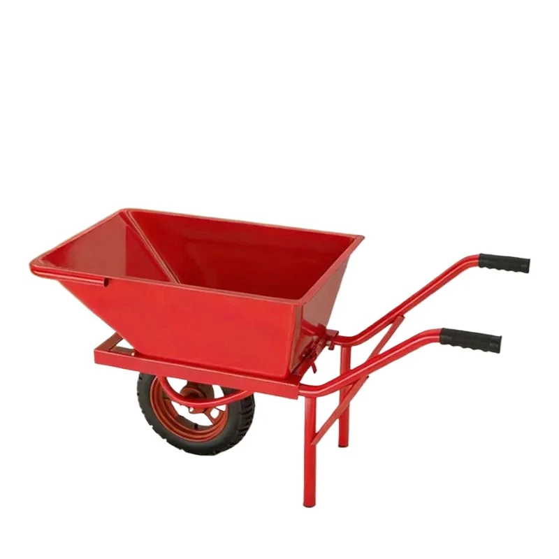 Thickened construction site bucket truck single wheel double wheel dump truck handling sediment sanitation trolley garbage truck