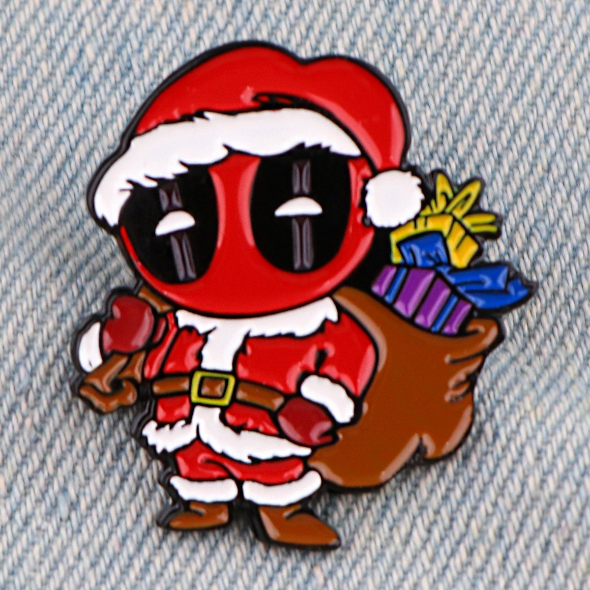 Deadpool Enamel Pins Movie Character Pins Metal Lapel Brooches For Backpack Clothes Hat Badge Jewelry Accessories Friend Gifts