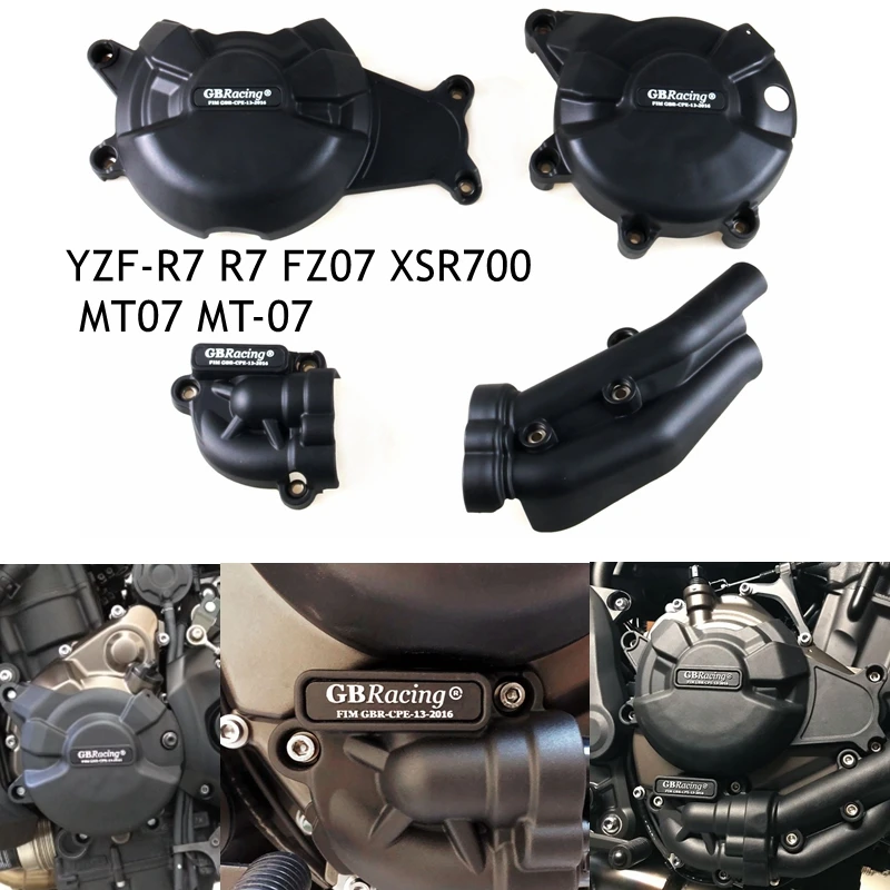 

Чехол для защиты двигателя мотоцикла, Чехол Для GB Racing для YAMAHA YZF-R7 R7 2022 FZ07 XSR700 MT07 MT-07 2014-2022