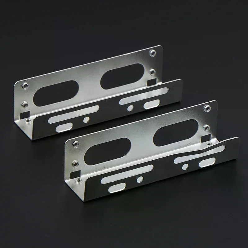 2pcs 3.5 To 5.25 Optical Drive Expansion Holder Hard Drive Rack Bracket Caddy Bay for SSD M.2 HDD Desktop Hard Drive Bracket