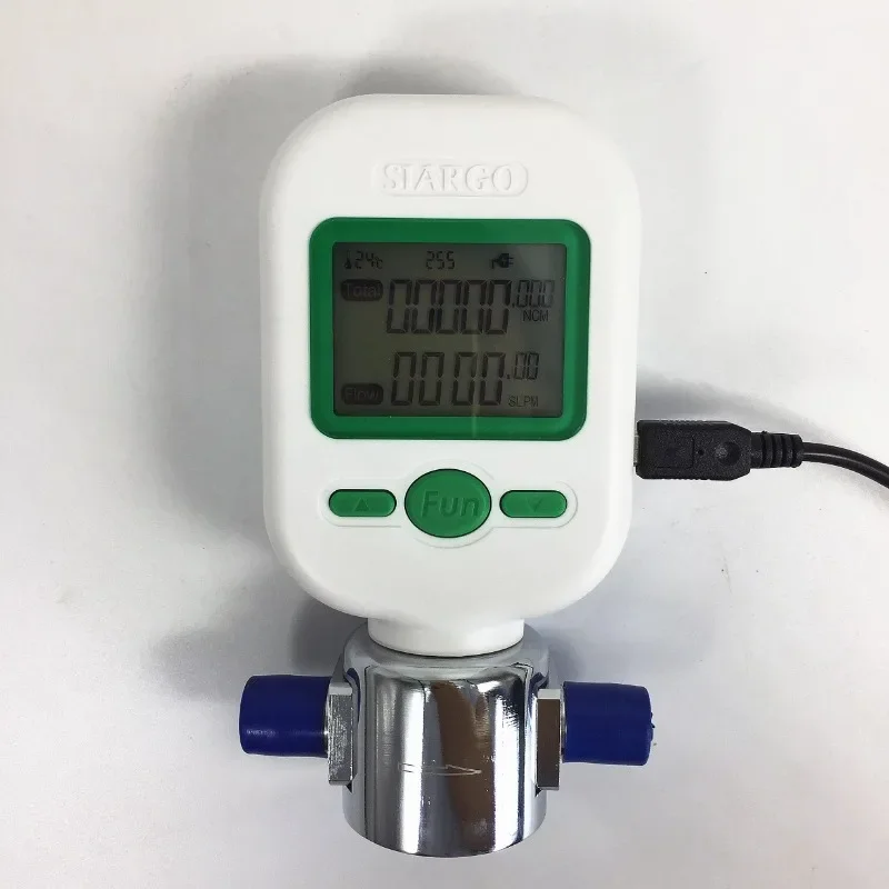 Portable Gas MEMS Mass Flow Meter 0-200SLPM MF5700