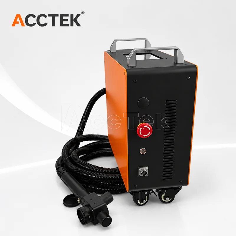 Portable Pulse Laser Cleaner Fiber Laser Marking Machine 100w 200w Handheld Rust Removal Metal Cleaning&Laser Engraving Machine